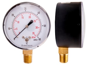 Low pressure capsule gauge by DuraChoice