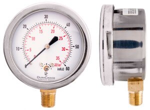 stainless steel capsule gauge