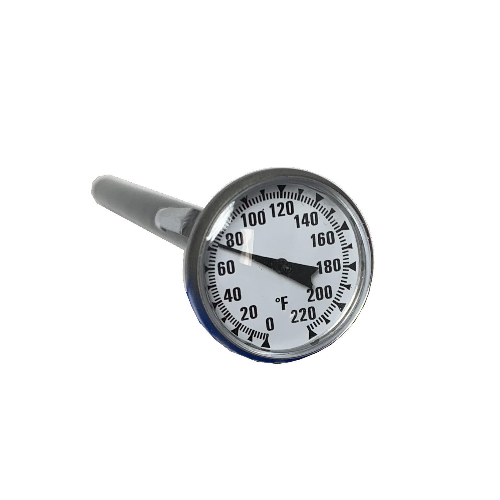 Pocket Thermometer 1" Dial, 5" Stem, 0220