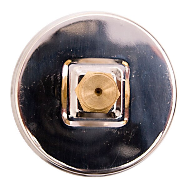 2-1/2" Liquid Filled Pressure Gauges - Stainless Steel Case, Brass, 1/4" NPT, Center Back Mount Connection