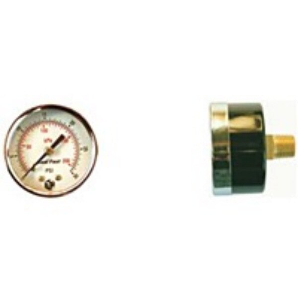 2” Face x 1/4” Back-Steel Case Center Back Mount