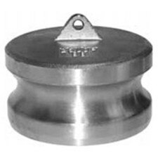 304 Stainless Cam and Groove Couplings - Dust Plug Adapter
