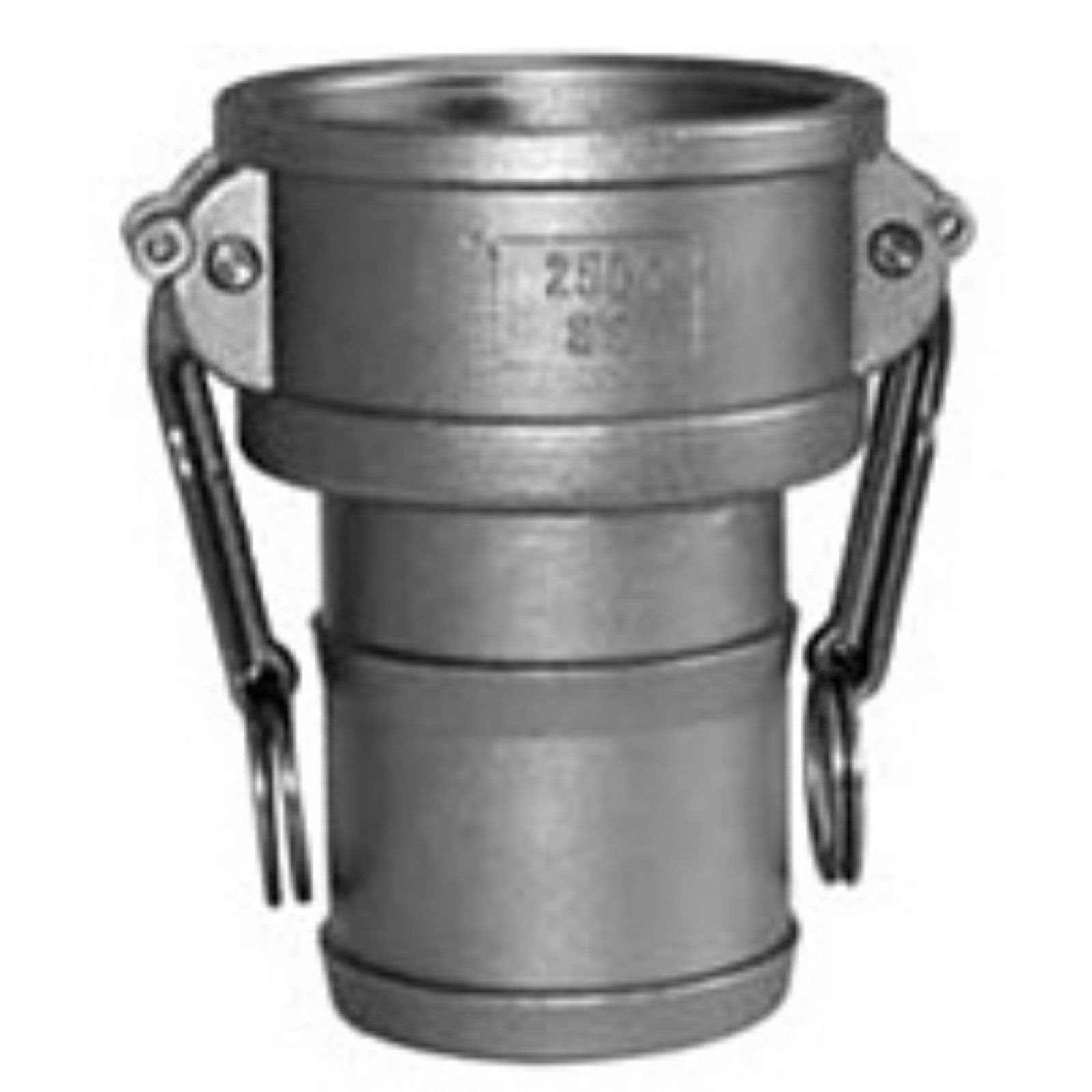 304 Stainless Cam and Groove Couplings Female Coupler x Hose Shank