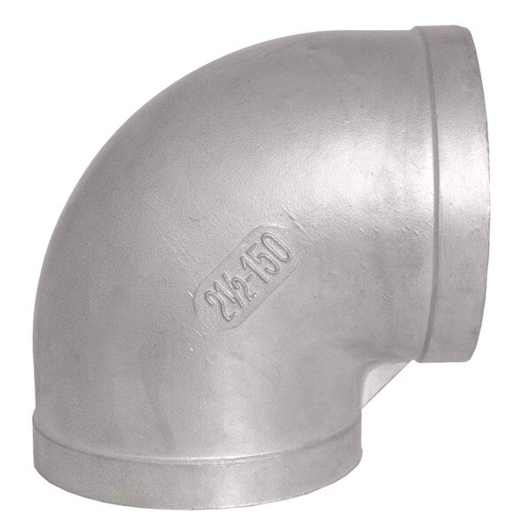 Stainless Steel 90-degree Elbow Fitting