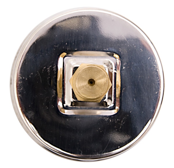 2-1/2" Face Vacuum Gauge Oil Filled Center Back Mount