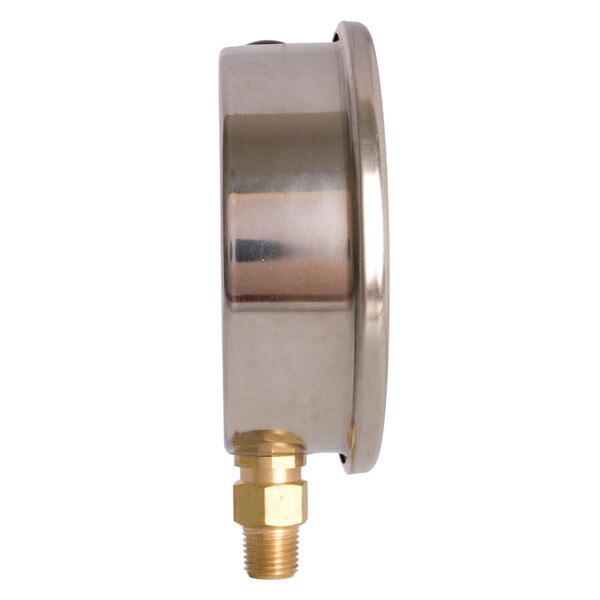 4" Face Vacuum Gauge Oil-Filled Lower Mount
