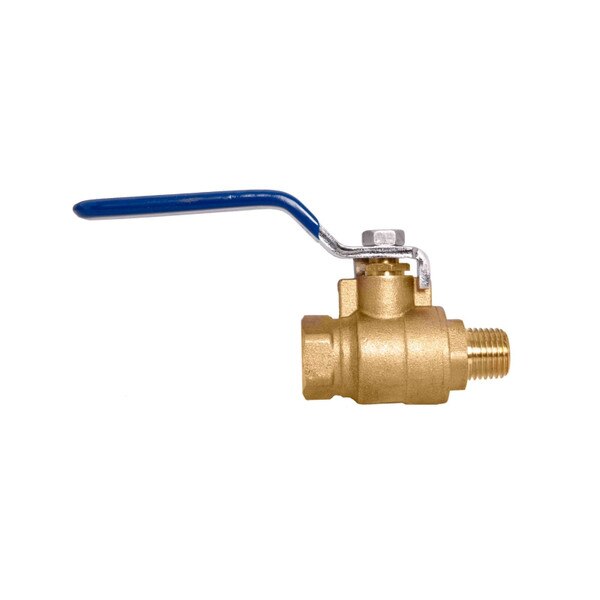 Brass Ball Valve - Full Port, Male x Female NPT Connections, 600WOG