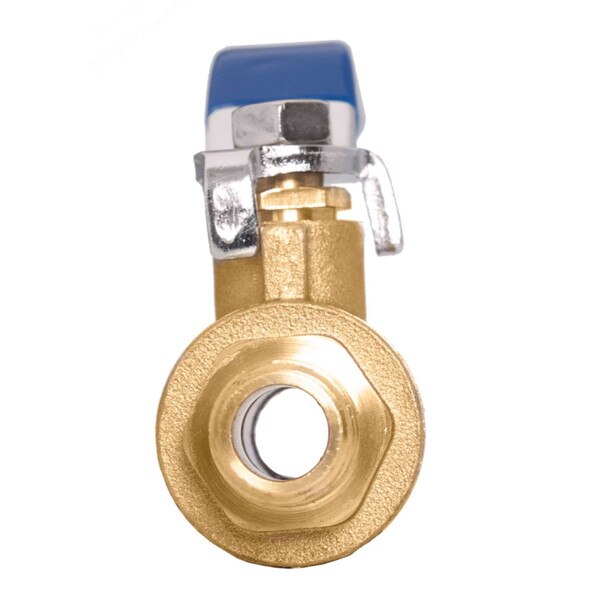 Brass Ball Valve - Full Port, Male x Female NPT Connections, 600WOG