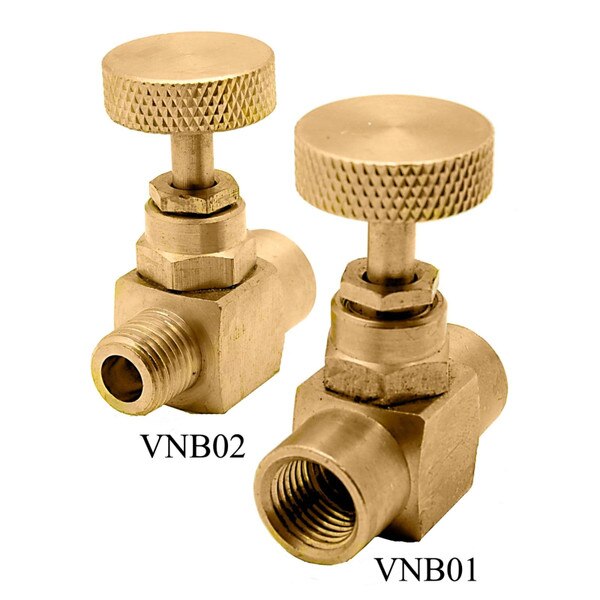 Brass Needle Valves - 600 PSI (WOG)