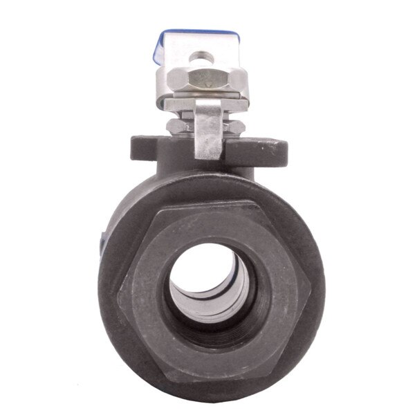High Pressure Carbon Steel 2-Piece Ball Valve - 6,000 PSI (WOG)