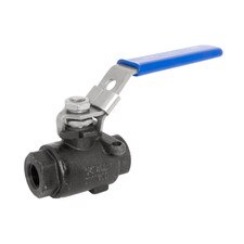 Carbon Steel Full Port ball valve, NACE, RPTFE, Seal Welded, Oilfield, 316 Ball, 2000 PSI FxF NPT