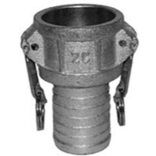 Cast Iron Cam and Groove Couplings - Female Coupler x Hose Shank
