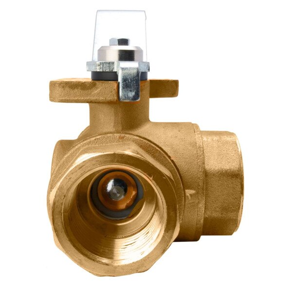 Direct Mount 3 Way Brass Ball Valve - Series 355N(T) / 365N(L)