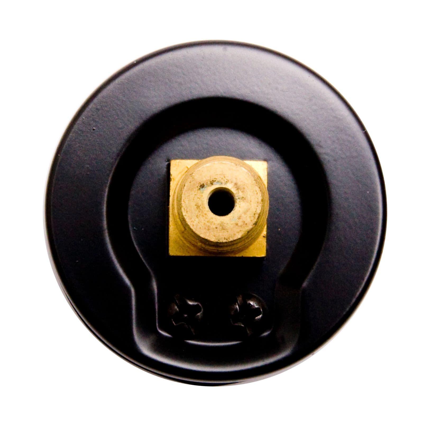 1/4" NPT Center Back Mount Details about   2" Dial Utility Pressure Gauge Water Oil Gas Bl... 