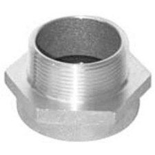 Female x Male Hex Nipple - Brass