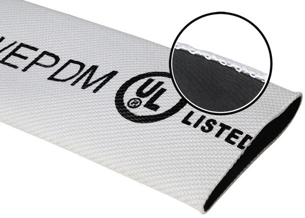 Fire Hose - Single Jacket - 300# Test - 100% Polyester - EPDM Lined