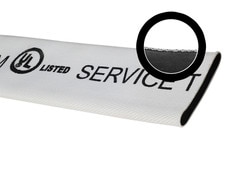 Fire Hose - Single Jacket - 500# Test - 100% Polyester - EPDM Lined - UL Labeled