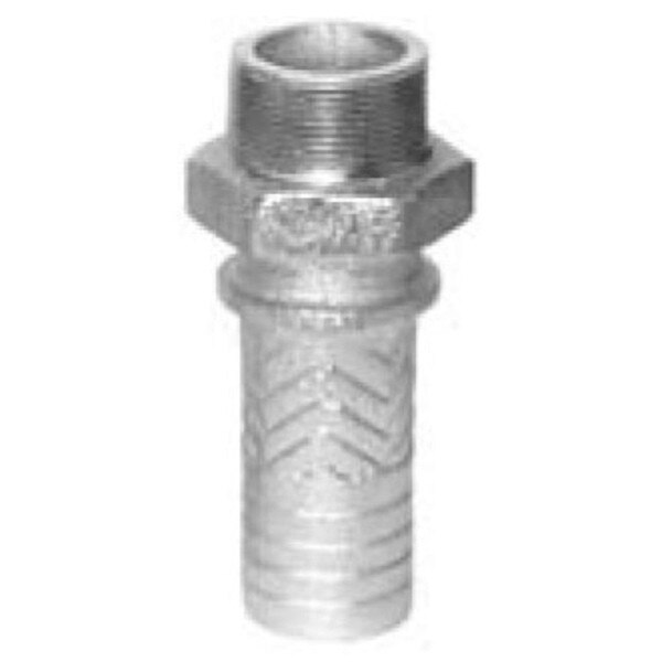 Ground Joint Swivel Nut Coupling - Male Pipe Stem Only
