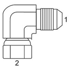 JIC 90 Degree Swivel Elbow