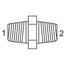 Male NPTF Pipe x Male NPTF Pipe Adapters