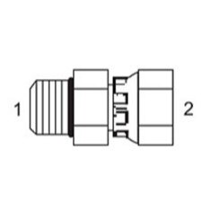 Male O-Ring x Female Pipe Swivel Adapters