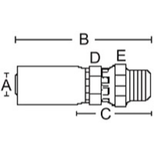 Male Pipe NPTF Swivel