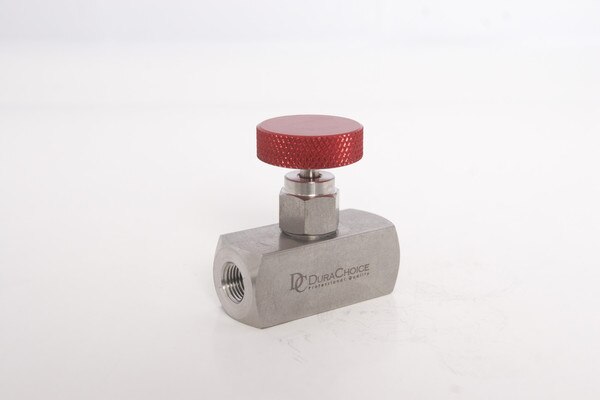 1/8" Mini Stainless Steel Needle Valve - FxF NPT