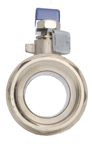 Nickel Plated Ball Valve - Standard Port 400 psi (WOG)
