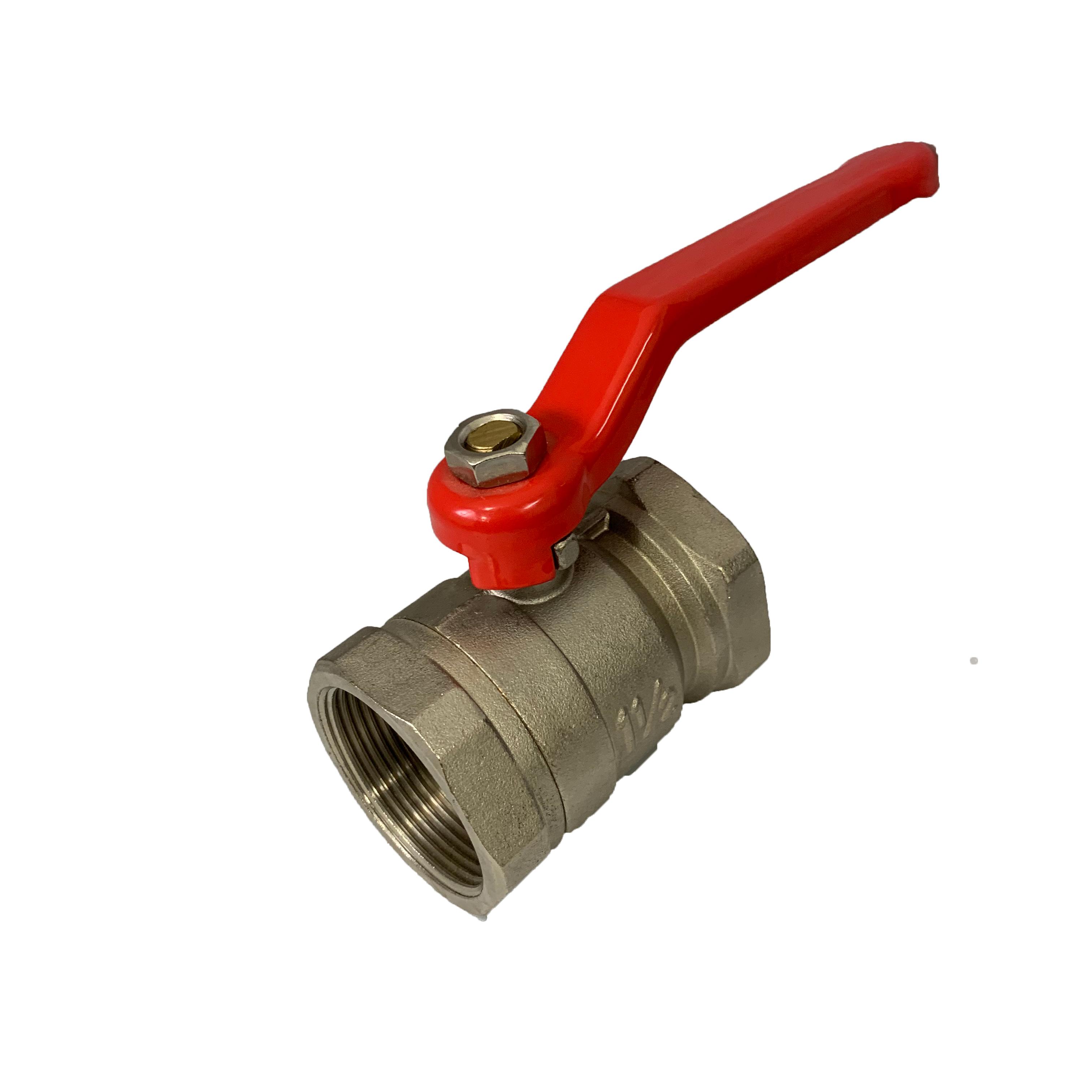 NPT 400 PSI Full Port 4" Brass Ball Valve New 