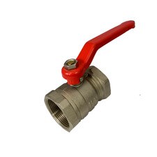 Nickel Plated Brass Ball Valve - Reduced Port 400 PSI WOG