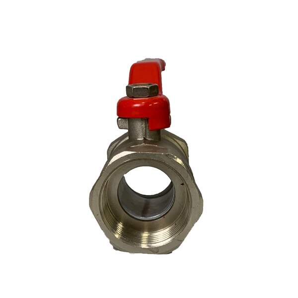 Nickel Plated Brass Ball Valve - Reduced Port 400 PSI WOG