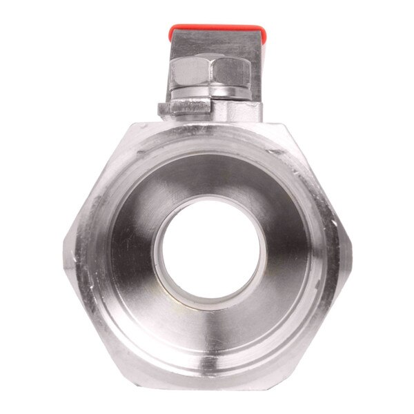 Standard Port Stainless Steel Ball Valve w/ non-locking red handle - OEM, S.S. 304, 1,000 PSI (WOG)