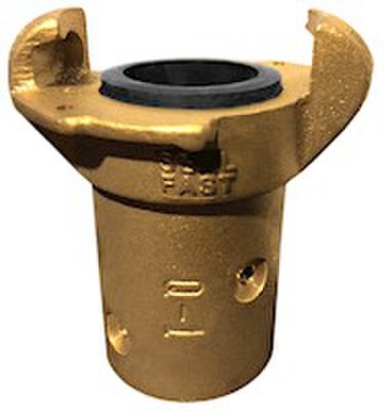 Sandblast Hose Ends with Crowfoot - Brass