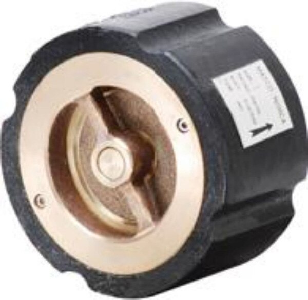 SILENT WAFER CHECK VALVE - POPPET STYLE - BRONZE DISC AND SEAT
