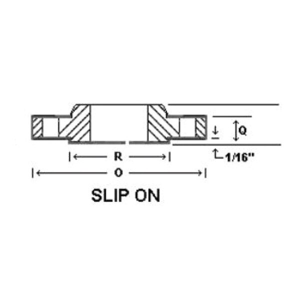 Slip On Flange - 316 SS