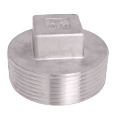 Square Plug S.S. (304)