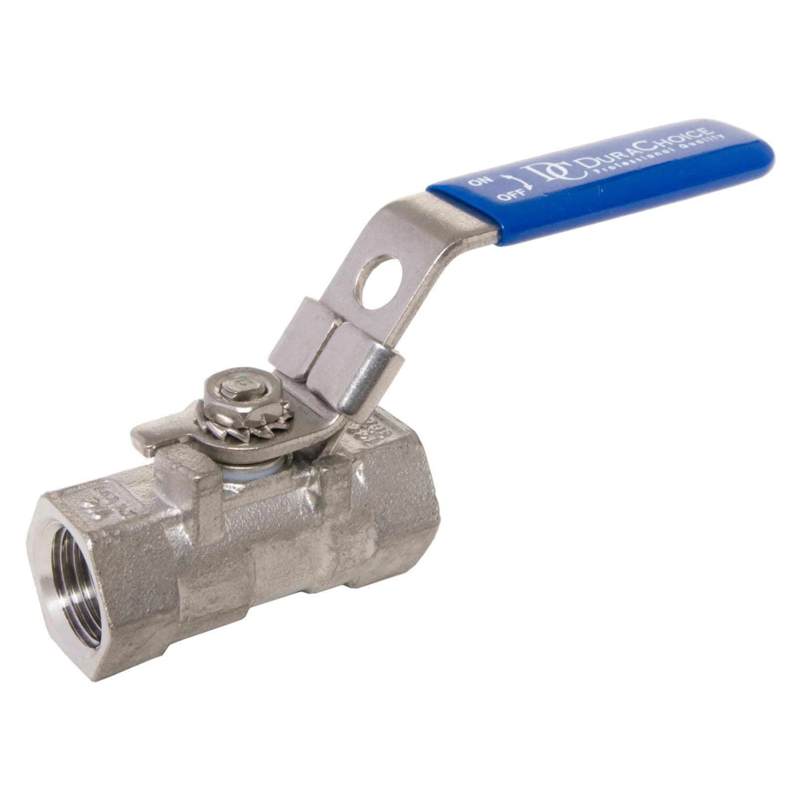 Stainless Steel (316) Ball Valve - 1 Piece Standard Port, 1,000 PSI (WOG)