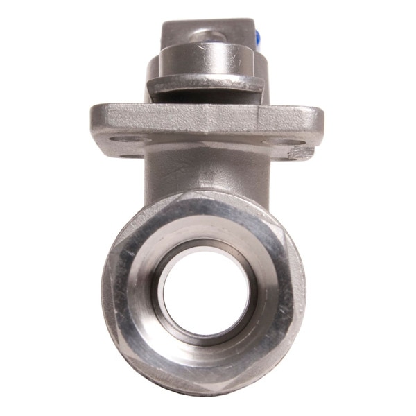 Stainless Steel (316) Ball Valve - 2 Piece w/ Mounting Pad, 1,000 PSI