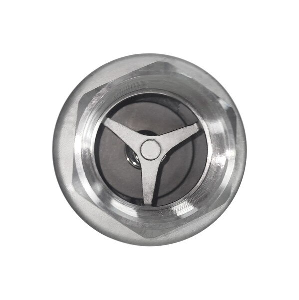 Stainless Steel 316 In-Line Spring Check Valve - 1,000 WOG