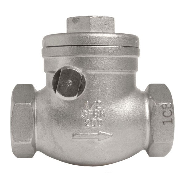 Stainless Steel 316 Swing Check Valve - 200 PSI (WOG)