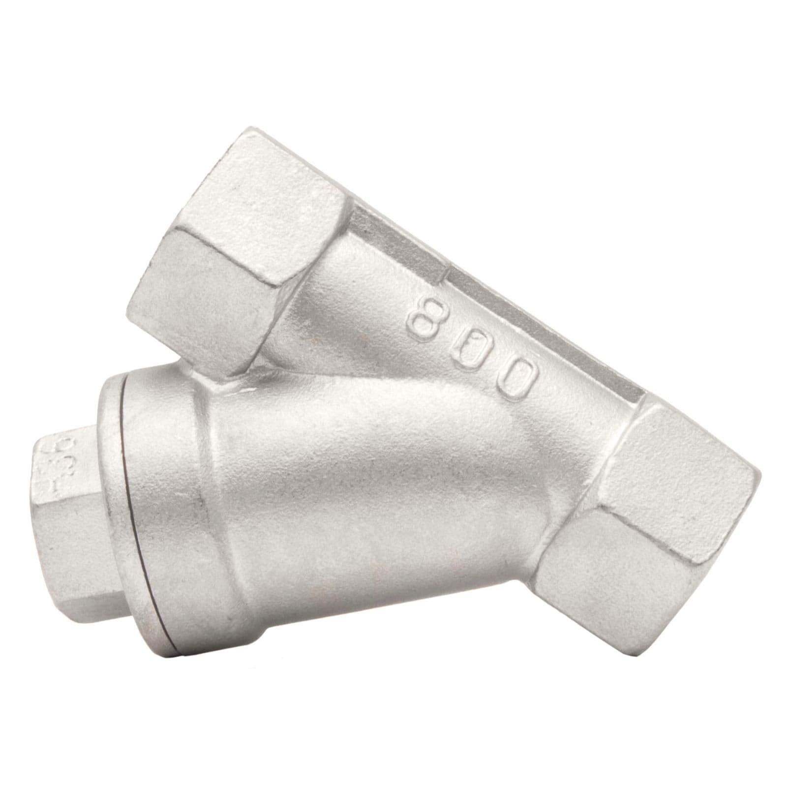 Stainless Steel (316) In Line Spring Check Valve, 150 lb Class