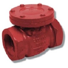 Threaded Cast Iron Swing Check Valve - Resilient seat