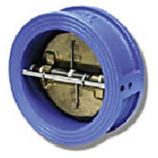 Wafer Check Valve - Double Bronze Disc - NBR Seat