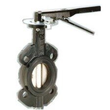 Wafer Style Butterfly Valve - Lever Handle / Buna-N Seat 