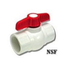 White PVC Ball Valve